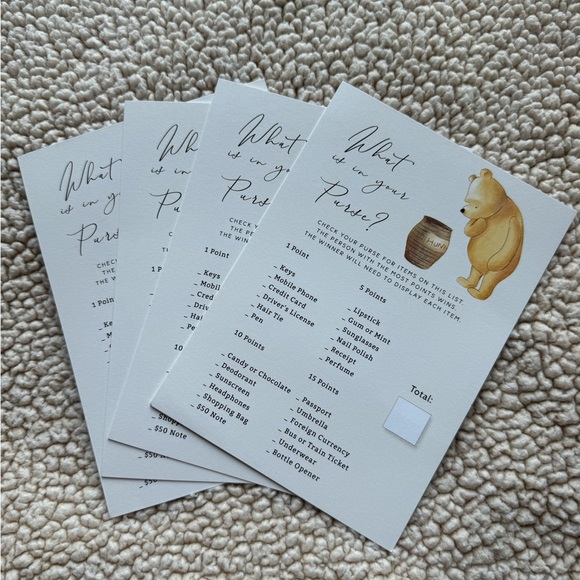 Winnie the Pooh Baby Shower Bundle Pack - Picture 3 of 6